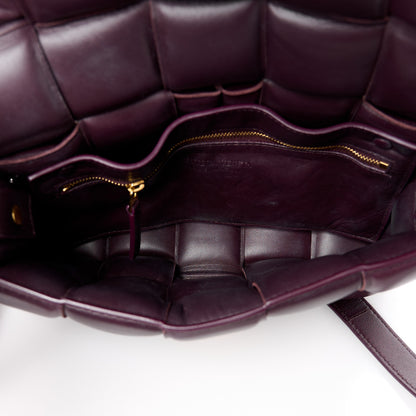 Bottega Veneta Nappa Maxi Intreccio Padded Cassette Crossbody Bag Grape 5 of 15