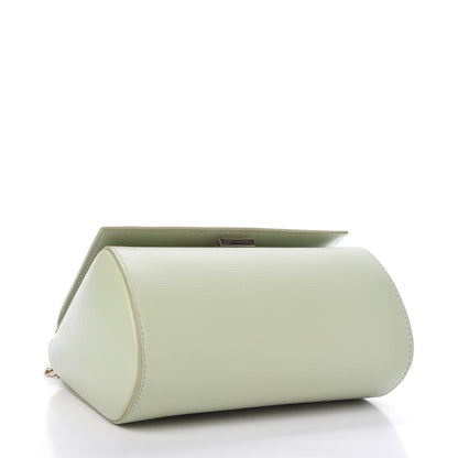 Givenchy Textured Calfskin Mini Pandora Box Chain Crossbody Bag Aqua Green 4 of 10