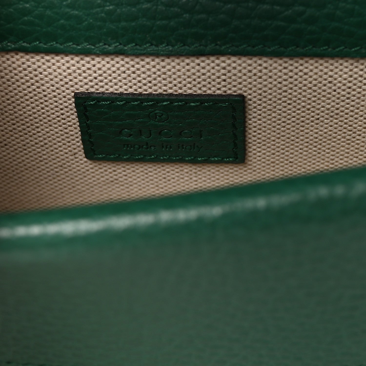 Gucci Dollar Calfskin Crystal Mini Dionysus Top Handle Bag Emerald 6 of 9