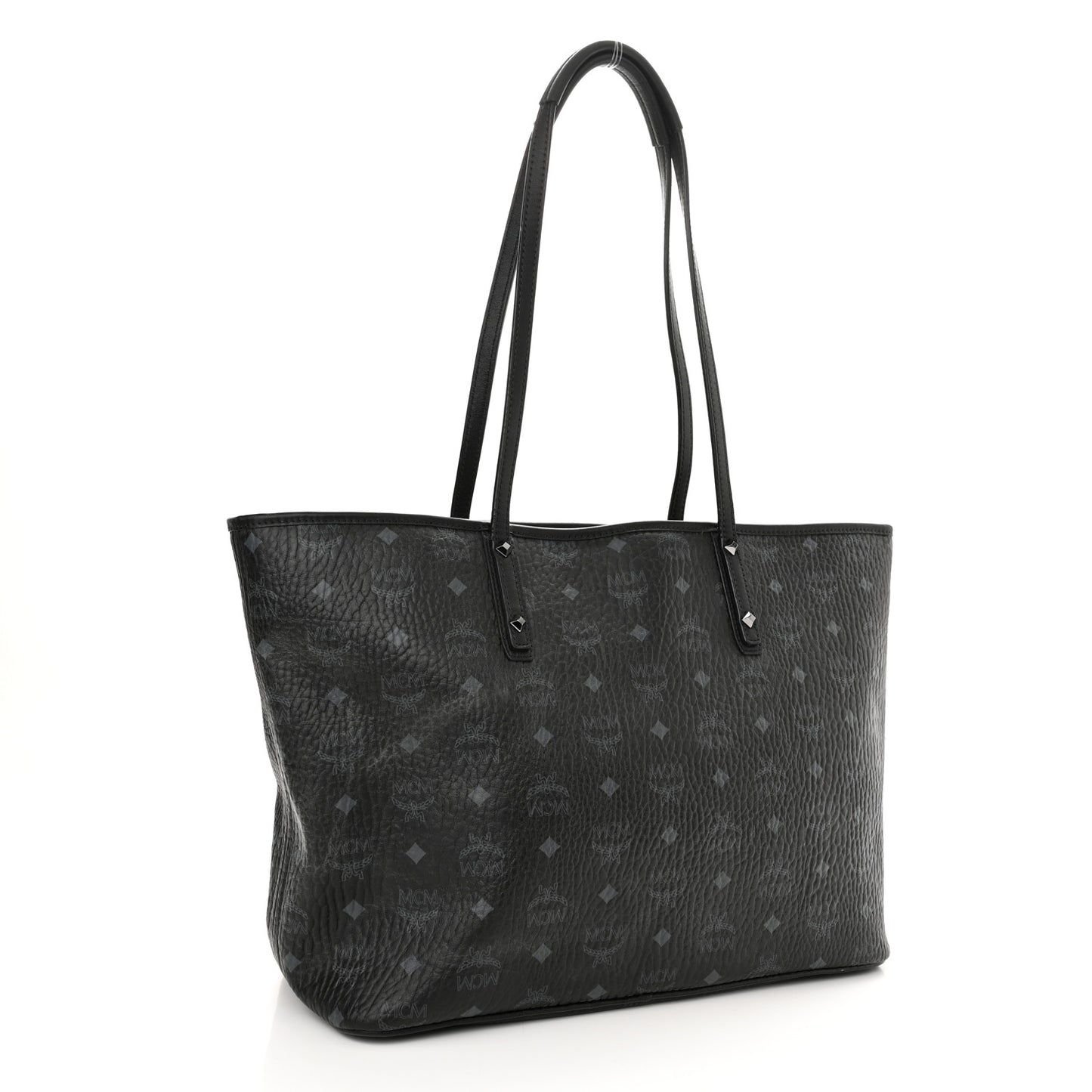 Visetos Medium Anya Shopper Tote Black