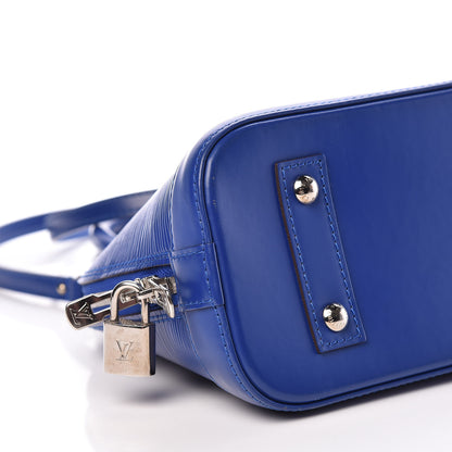 Louis Vuitton Epi Alma BB Blueberry 6 of 20