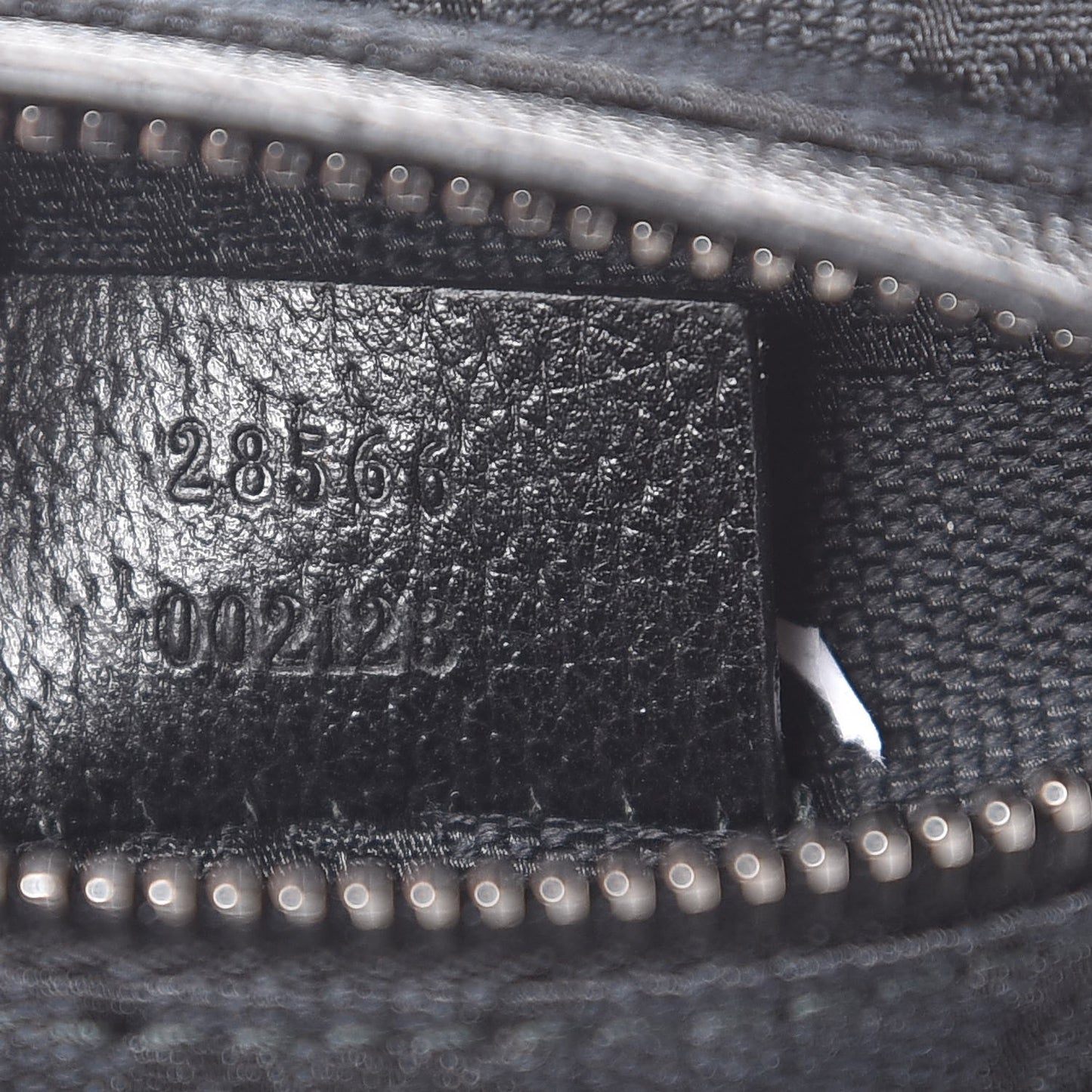 GG Monogram Double Pocket Belt Bag Black