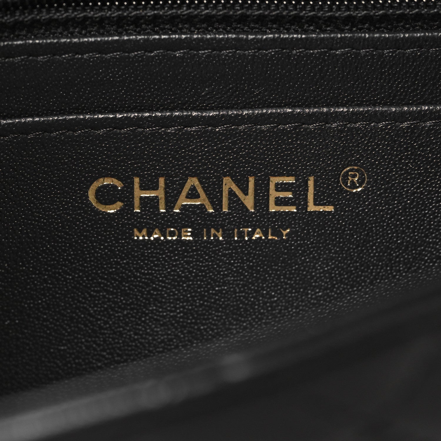 Chanel Lambskin Quilted Mini Square Flap Black 6 of 11