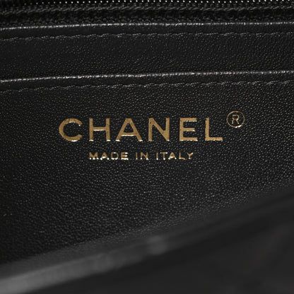 Chanel Lambskin Quilted Mini Square Flap Black 6 of 11