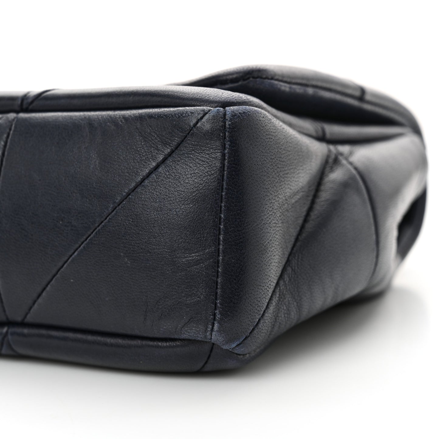Lambskin Patchwork Monogram Medium Jamie Dark Notte