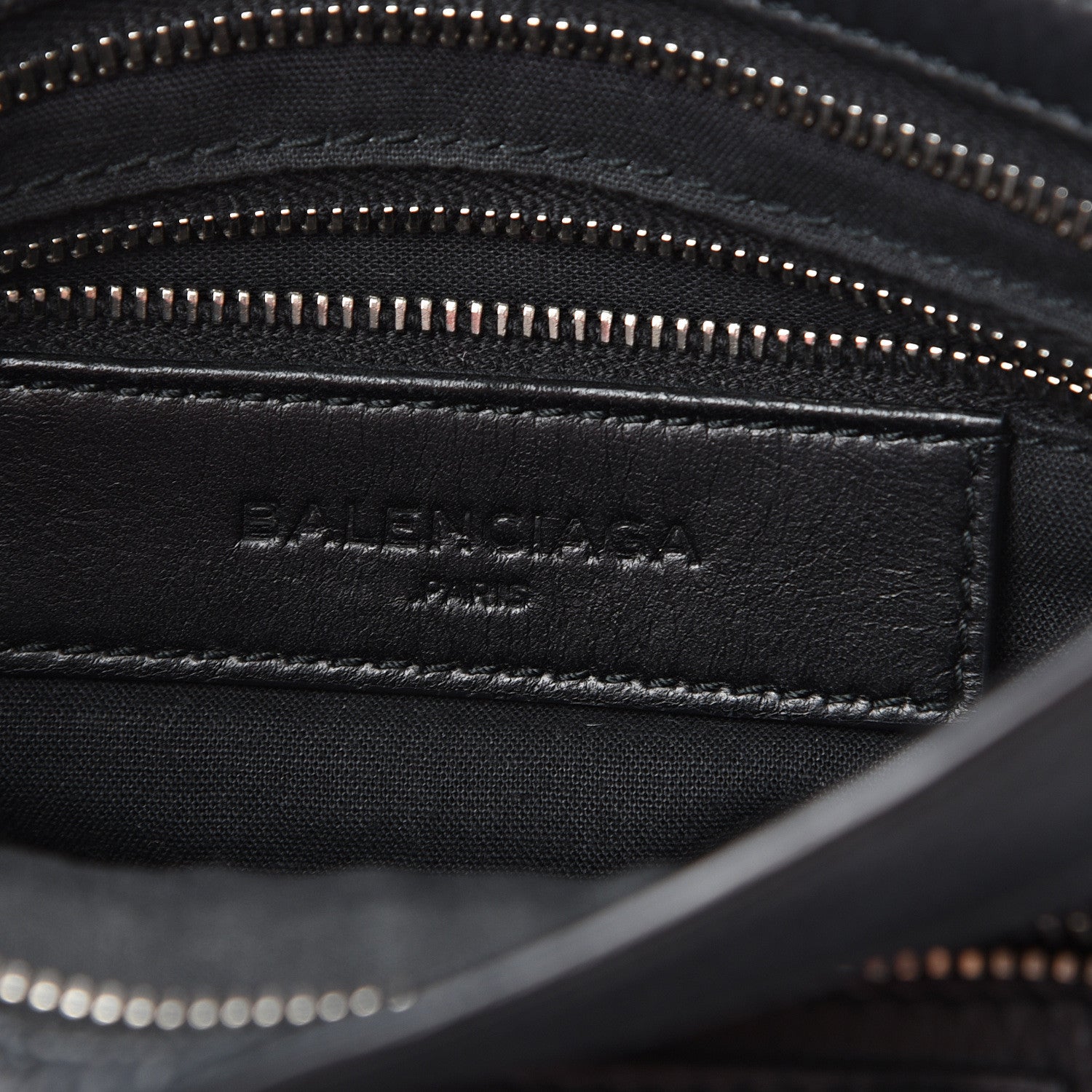 Balenciaga Matte Goatskin Rubber Covered Classic Hardware Mini City Black 5 of 12