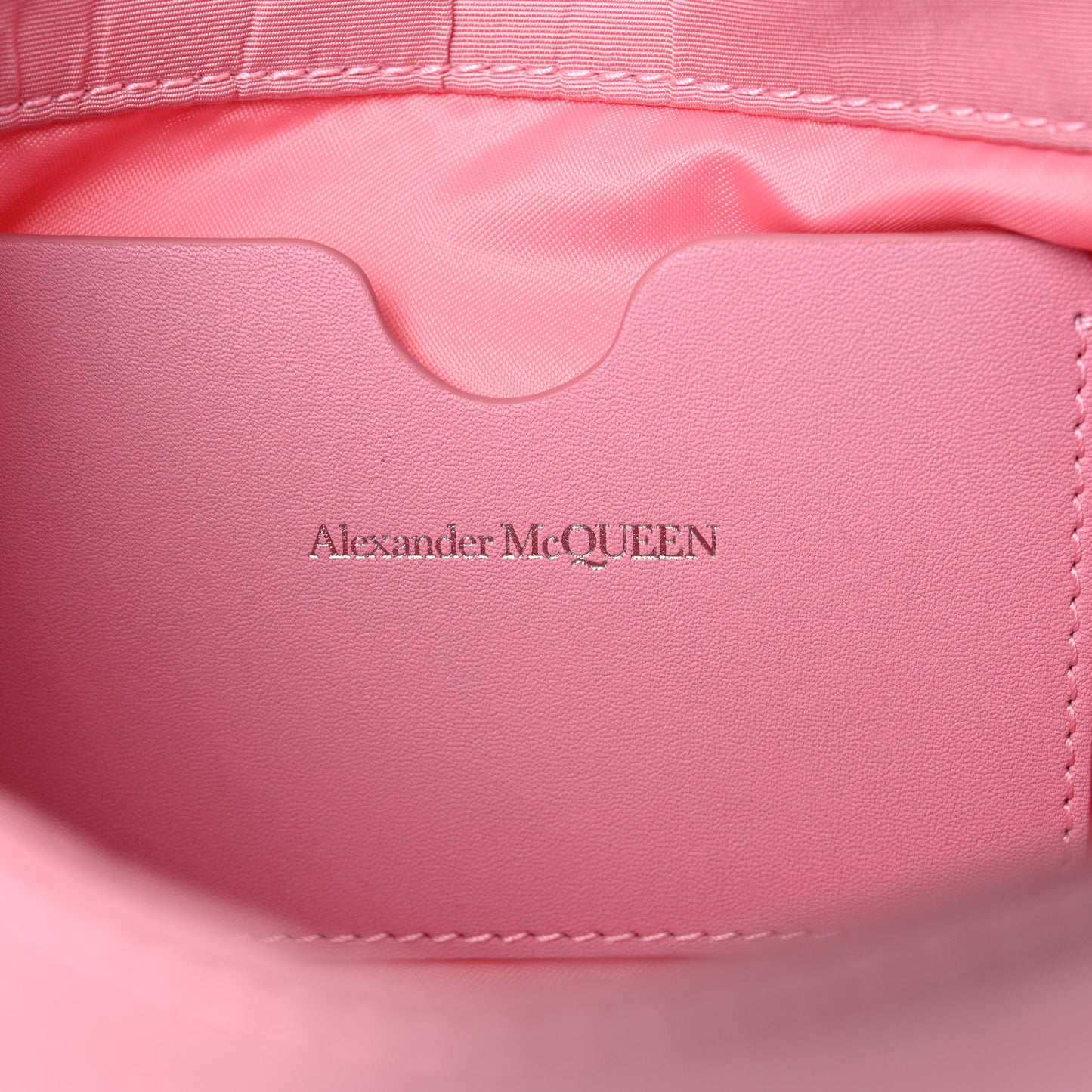Nylon Skull Camera Crossbody Bag Pink