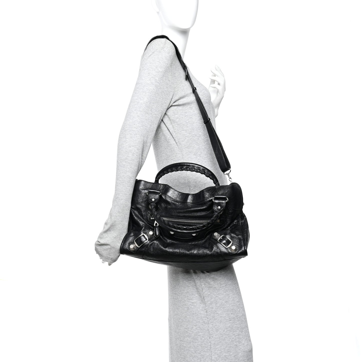 Agneau Giant 21 Silver Hardware City Black