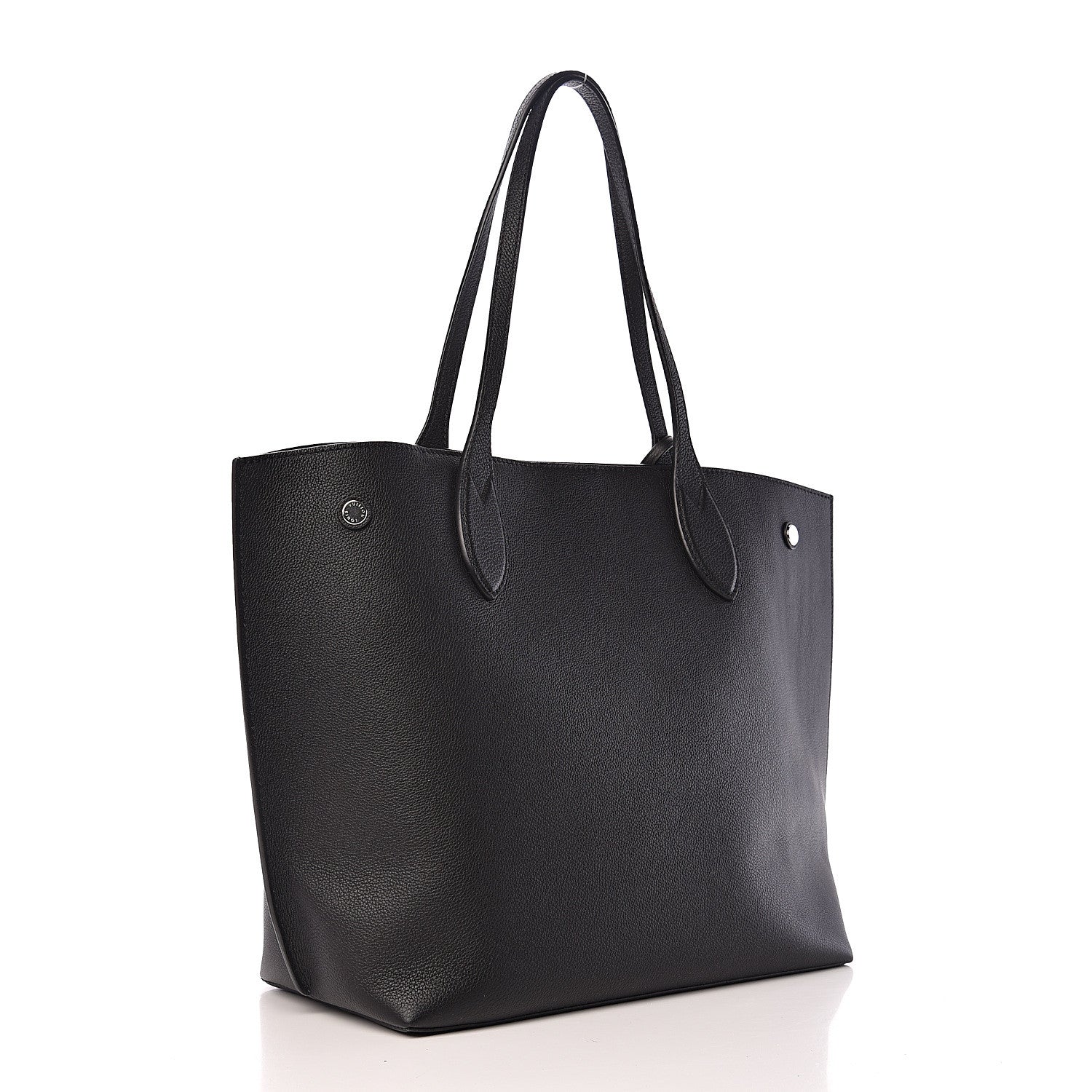 Louis Vuitton Calfskin Lockme Go Tote Black 2 of 8