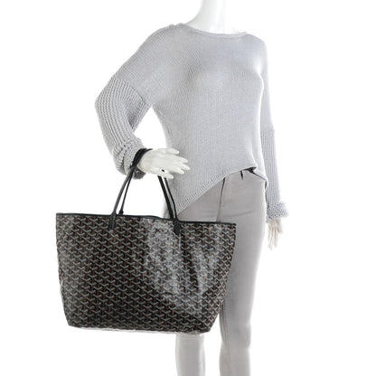 Goyard Goyardine Saint Louis GM Black 2 of 9