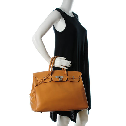 Hermes Vache Natural Birkin 40 2 of 34