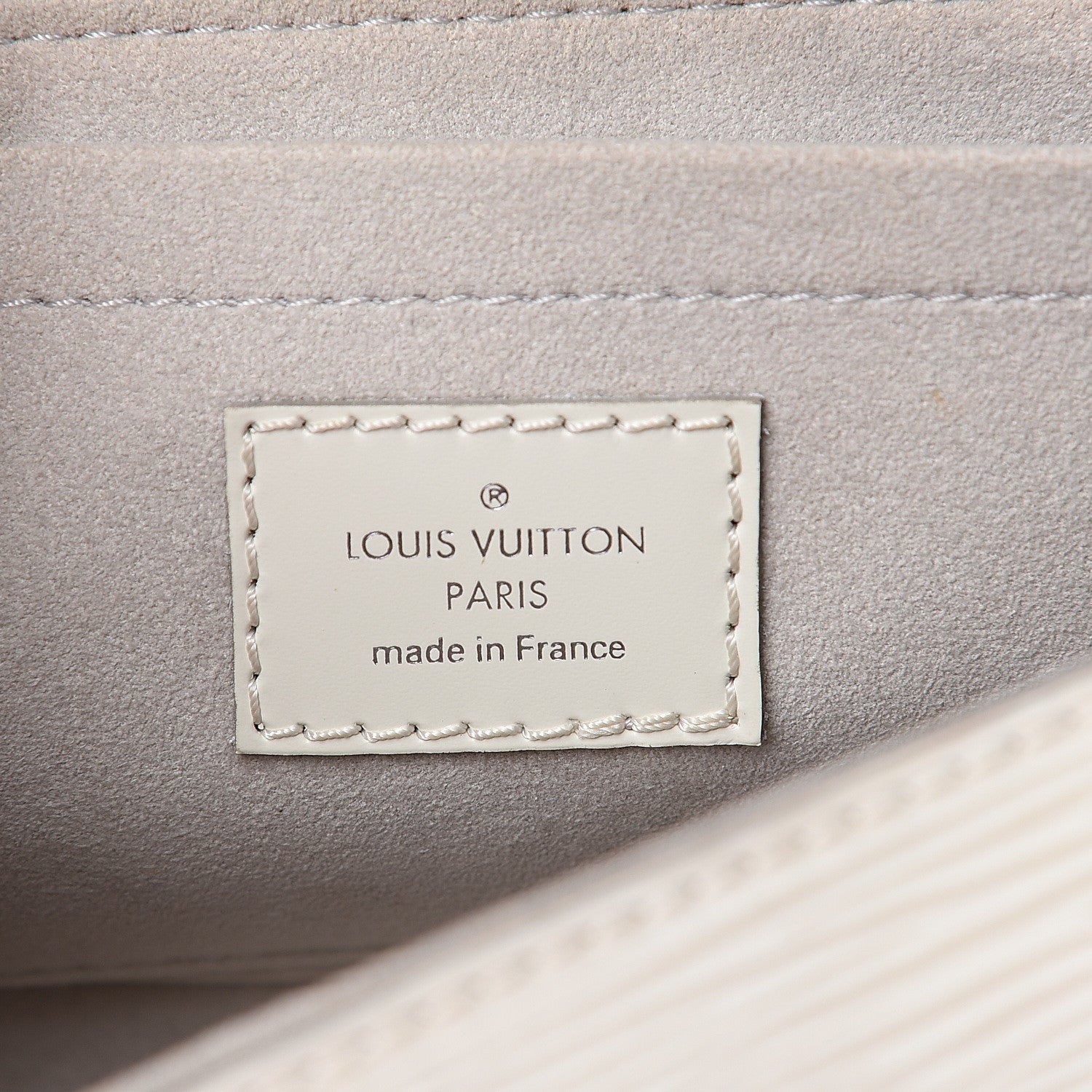 Louis Vuitton Epi Montaigne Clutch Ivory 5 of 8