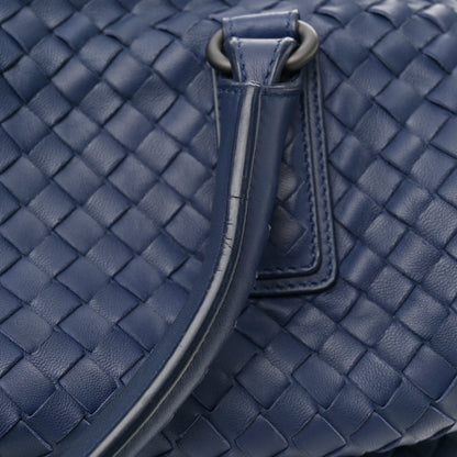Bottega Veneta Nappa Intrecciato Maxi Convertible Tote Baltic Blue 12 of 16