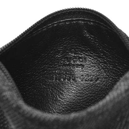 Gucci Monogram Denim GG Coin Purse Black 6 of 7
