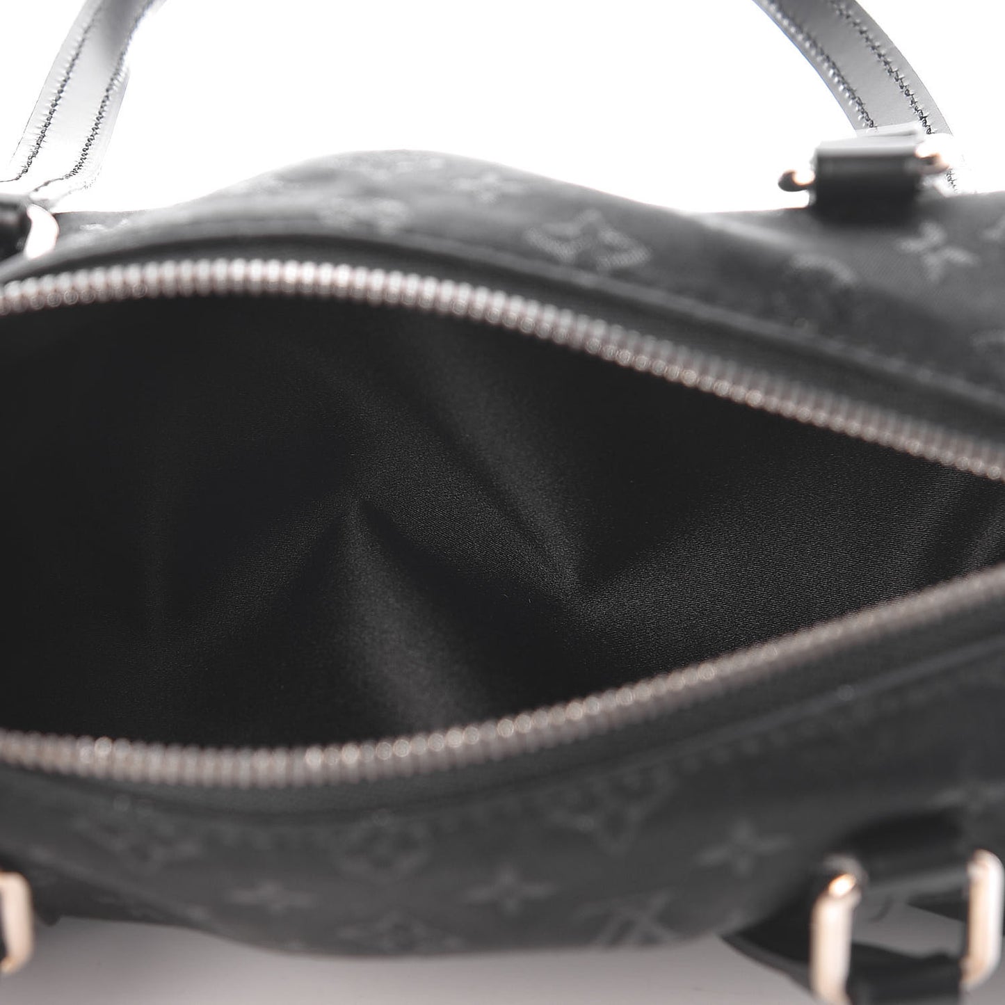Satin Monogram Mini Papillon Black
