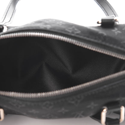 Louis Vuitton Satin Monogram Mini Papillon Black 5 of 9