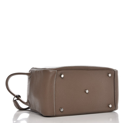 Hermes Taurillon Clemence Lindy 30 Etoupe 4 of 10