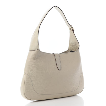 Gucci Calfskin Small Jackie O Hobo White 2 of 10