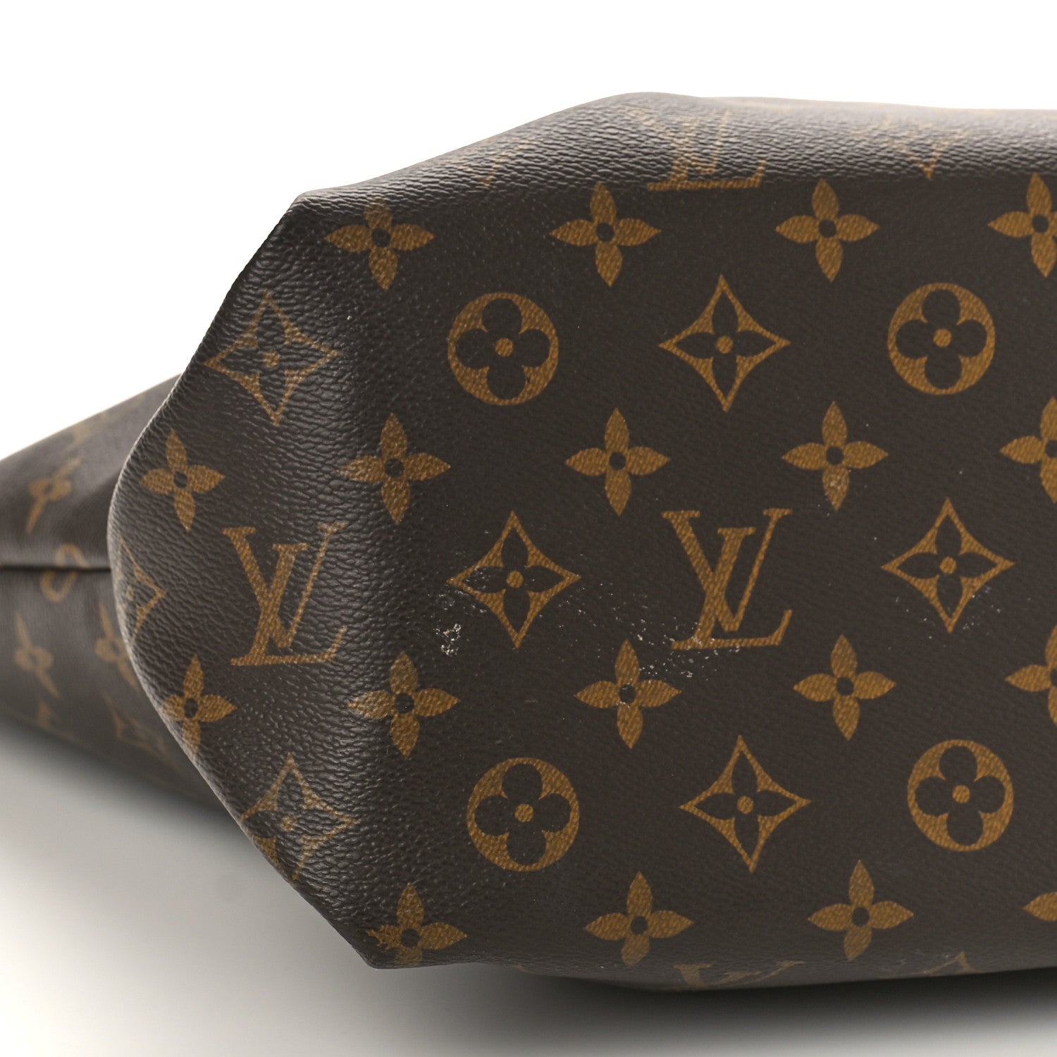 Louis Vuitton Monogram Flower Zipped Tote MM Black 8 of 10