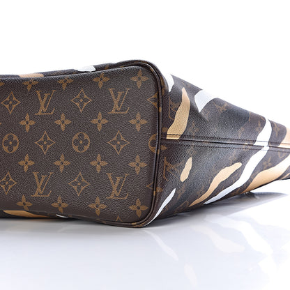 Louis Vuitton X LOL Monogram Neverfull MM Gold Silver 9 of 11