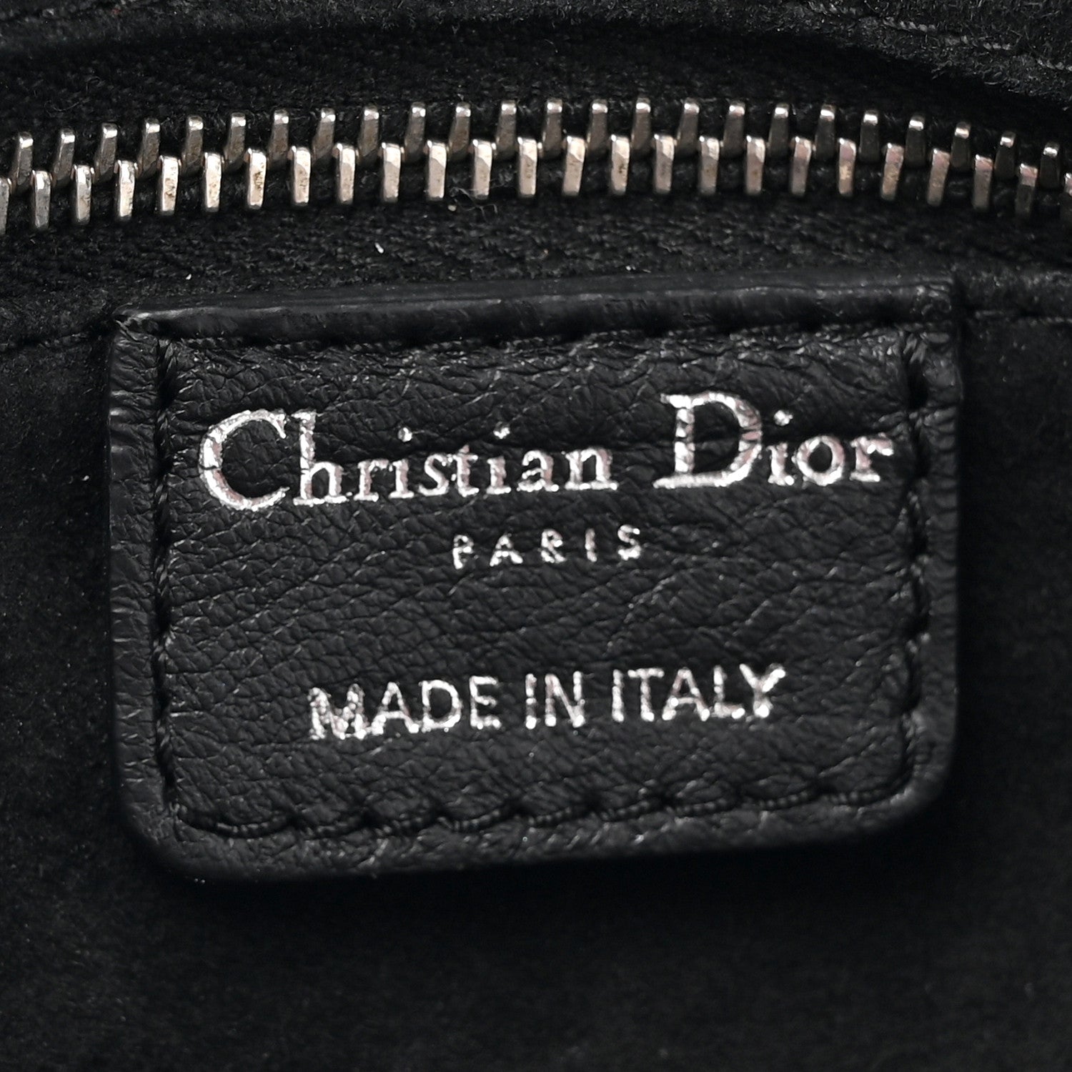 Christian Dior Lambskin Jazzclub Shoulder Bag Black 6 of 10