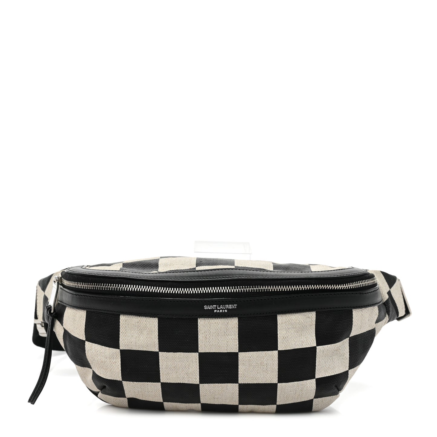 Canvas Classic Belt Bag Black White