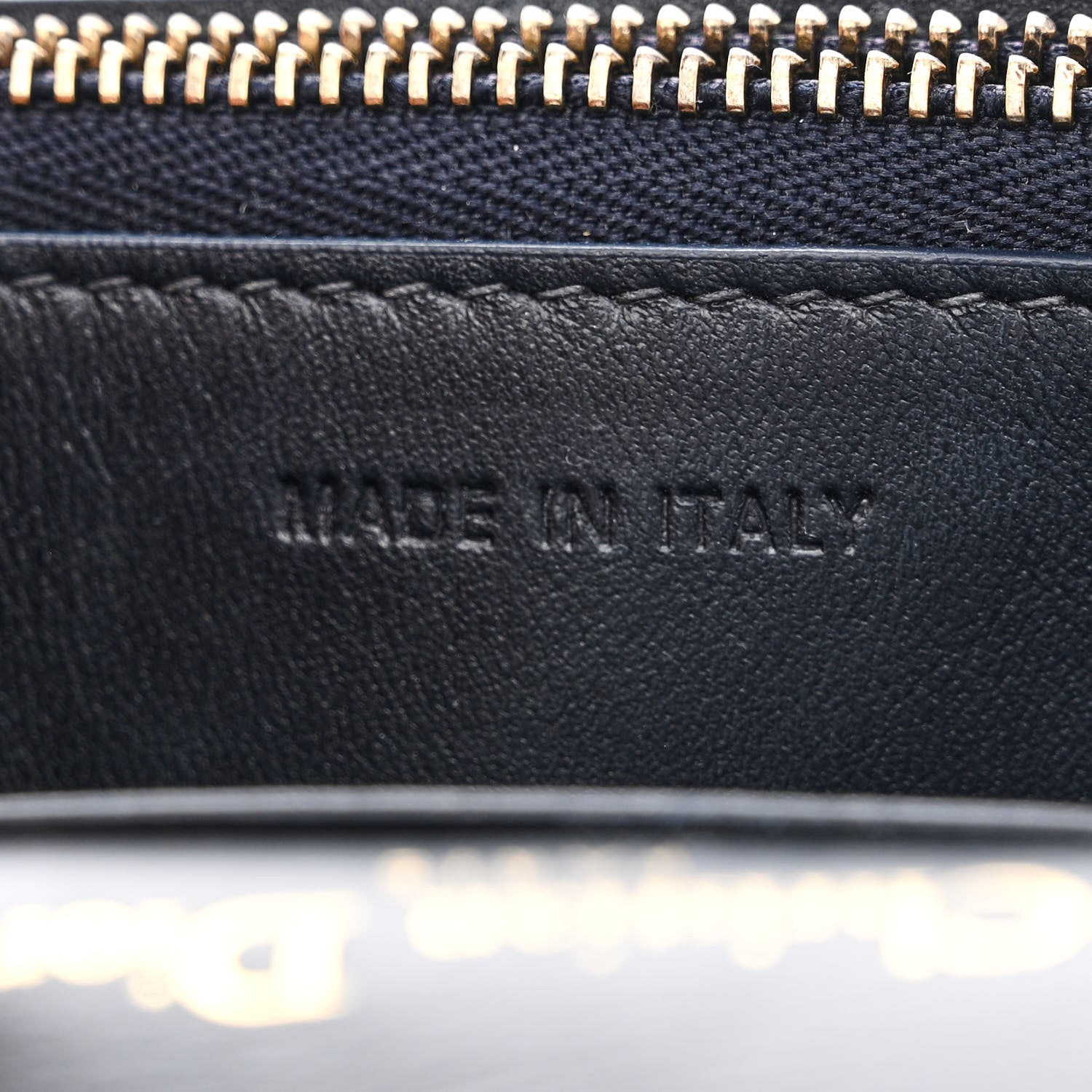 Christian Dior Oblique Saddle Belt Bag Blue 7 of 15
