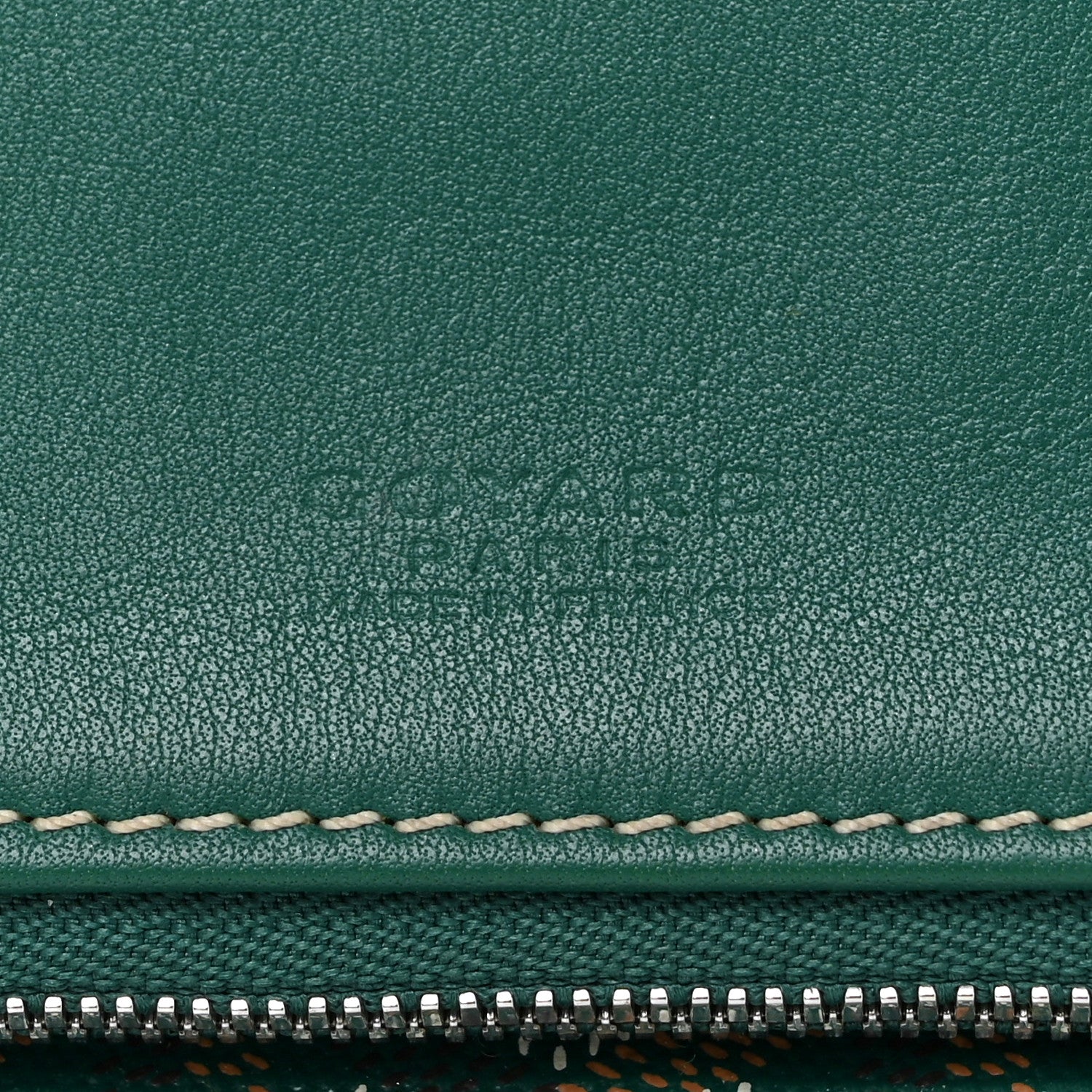 Goyard Goyardine Sainte Marie Soft Clutch Green 7 of 11