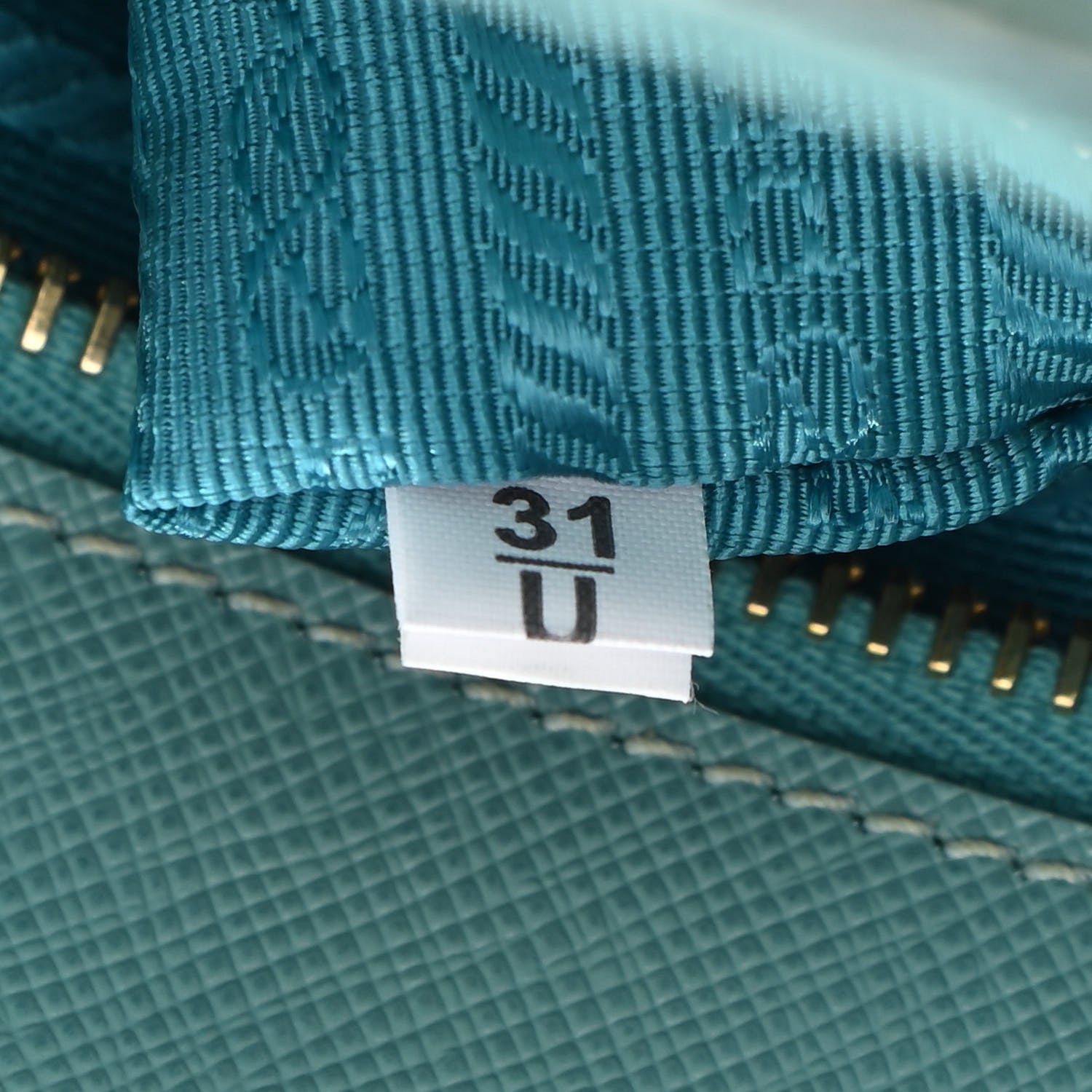 Prada Saffiano Lux Mini Galleria Double Zip Tote Anice 7 of 14