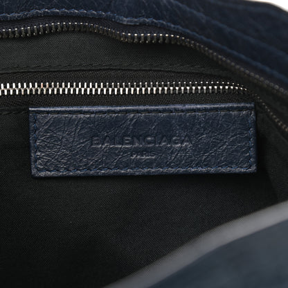 Balenciaga Agneau Classic Silver Hardware S City Bleu Obscur 6 of 14