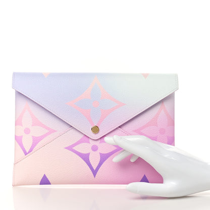 Louis Vuitton Monogram Giant Spring In The City Large Kirigami Pochette Sunrise Pastel 2 of 6