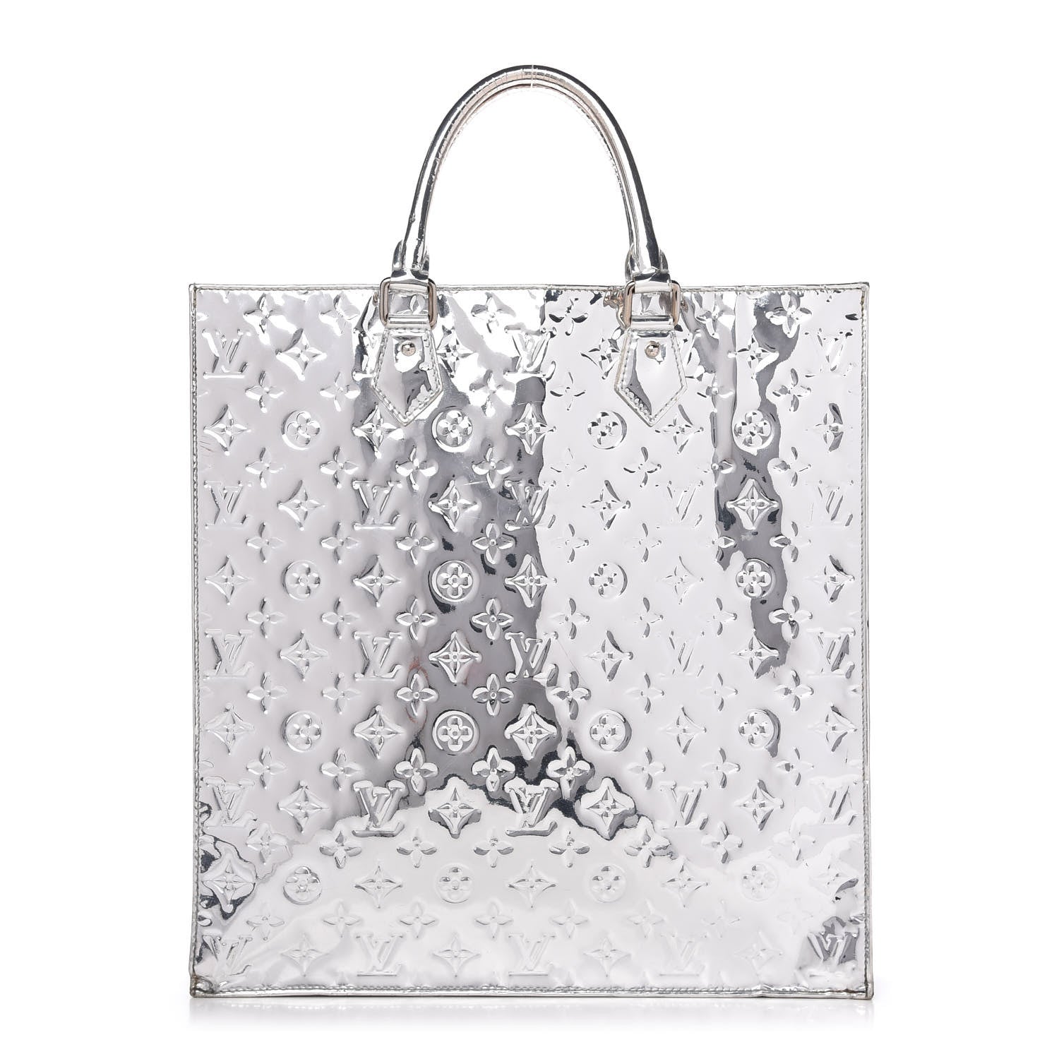 Louis Vuitton Monogram Miroir Sac Plat Silver 1 of 11