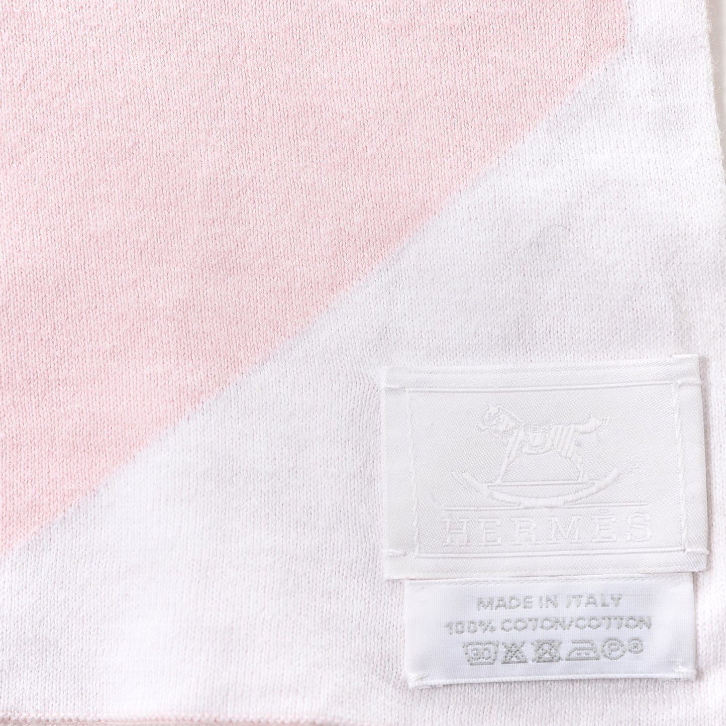 Cotton Adada Knit Baby Blanket Rose Lilac