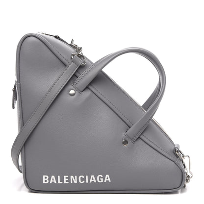 Balenciaga Calfskin S Triangle Duffle Grey 1 of 8