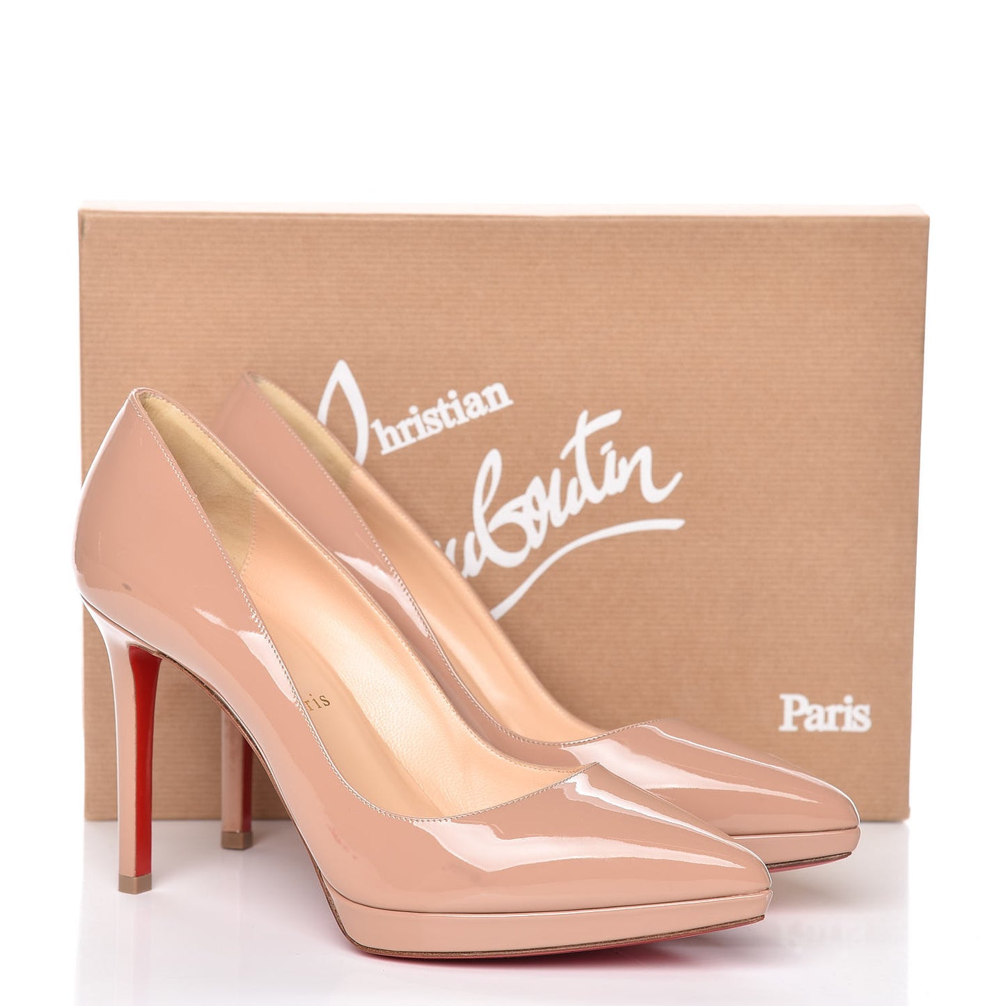 Patent Pigalle Plato 100 Pumps 39 Nude