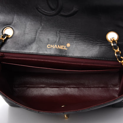 Chanel Lambskin Quilted Medium Single Flap Black 5 of 10