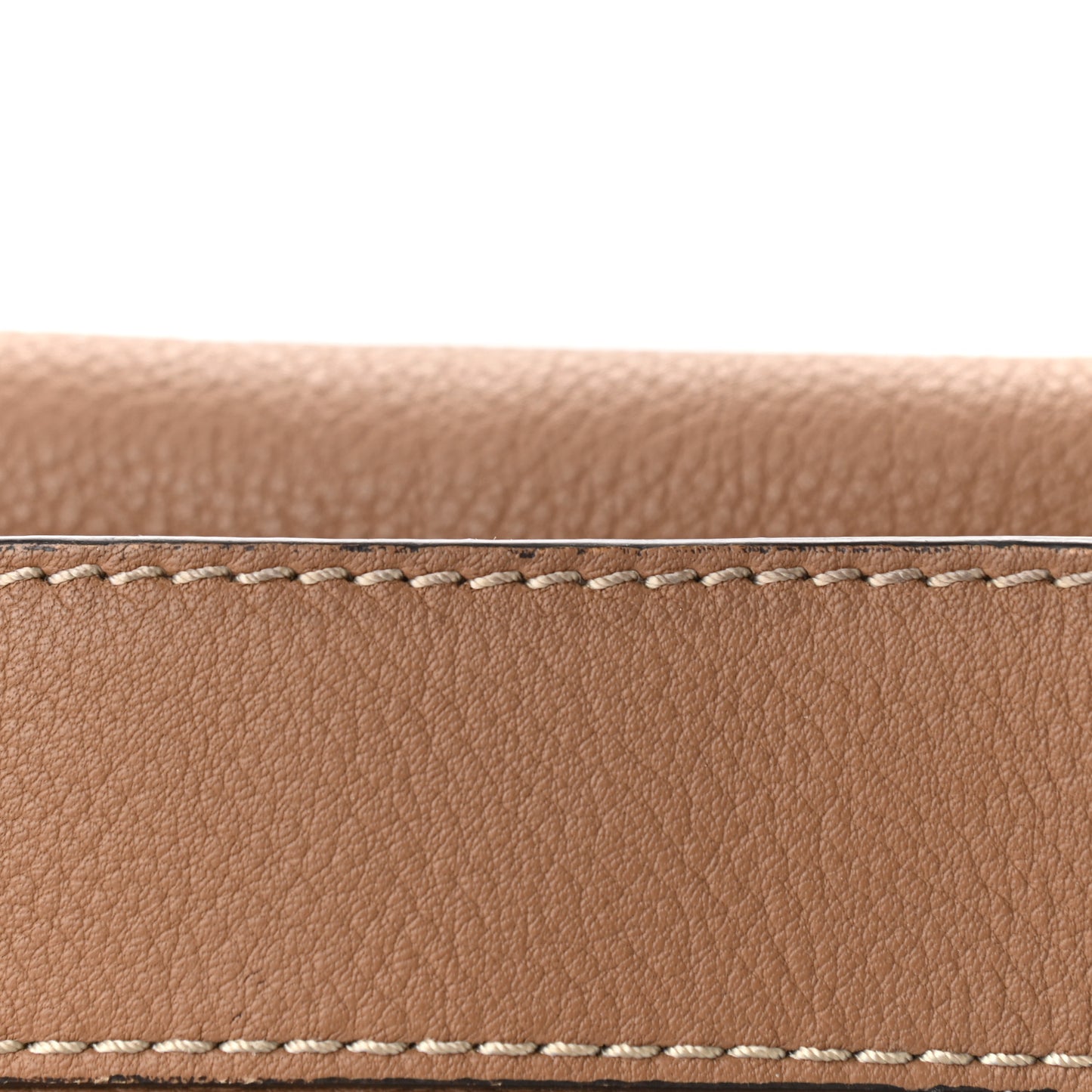 Calfskin Medium Marcie Round Crossbody Bag Nut