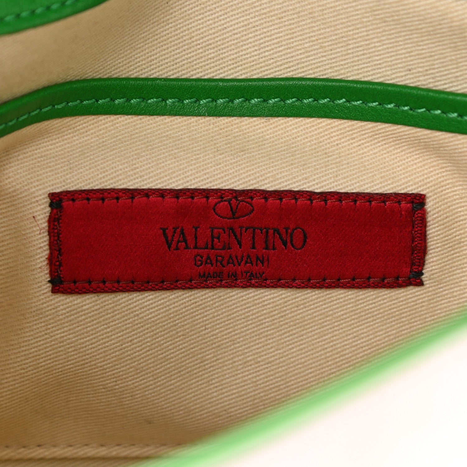 Valentino Garavani Vitello Colorblock Medium Free Rockstud Flip Lock Crossbody Bag Peppermint White 6 of 10