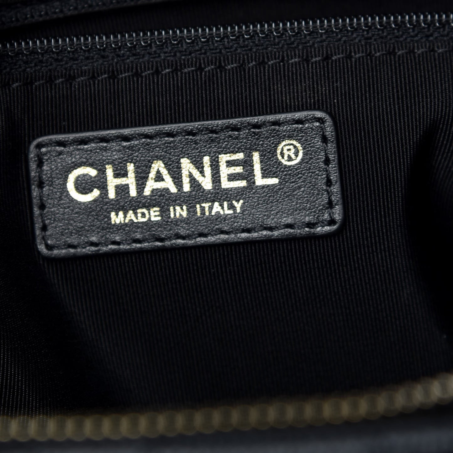 Caviar Quilted Rolled Up Tote Black