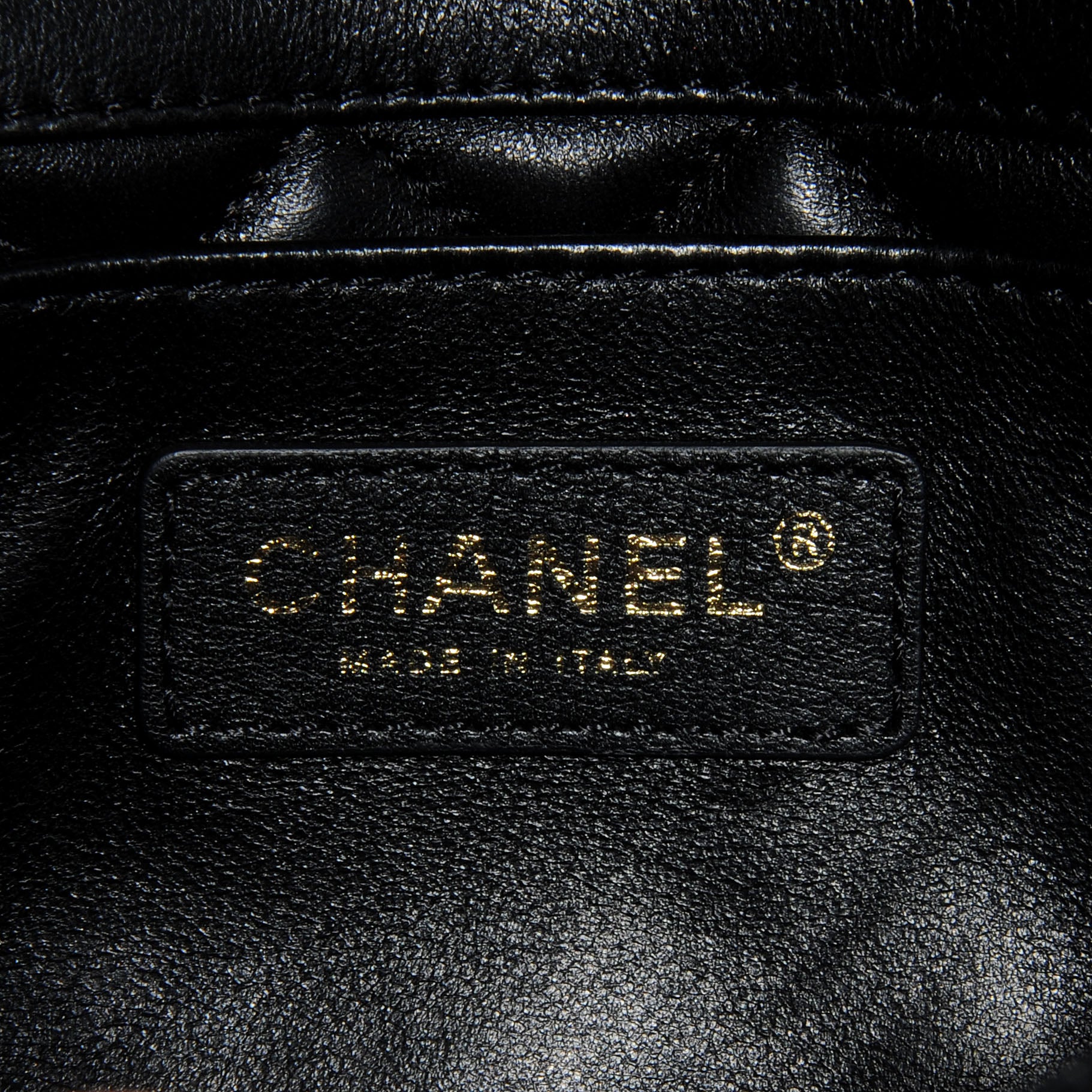 Chanel Woven Nylon Medium Flap Black 7 of 9