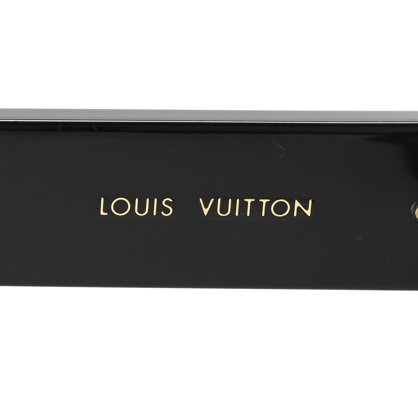 Acetate LV Moon Square Sunglasses Z1664W Black