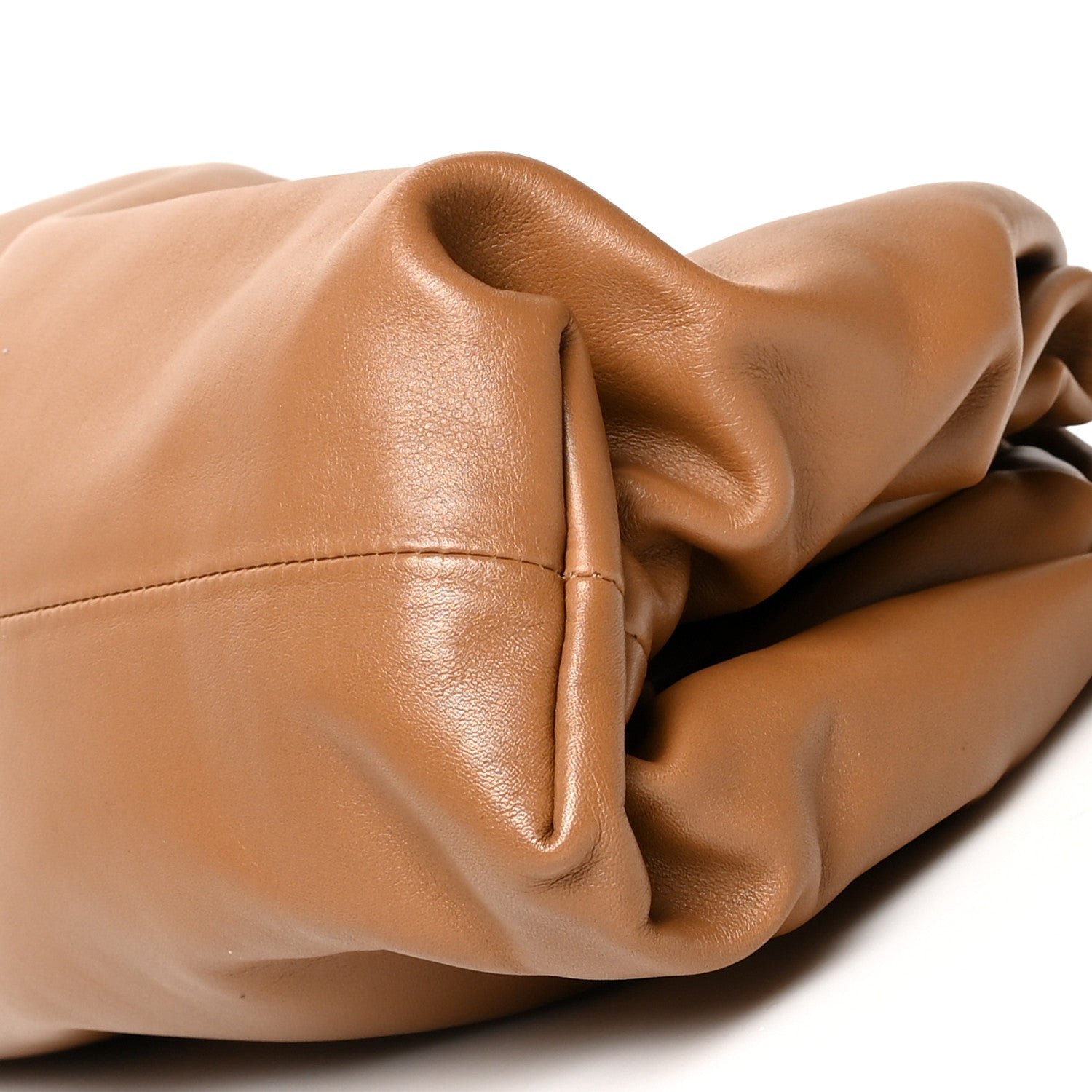 Bottega Veneta Smooth Butter Calf The Pouch Oversized Clutch Cammello 11 of 11