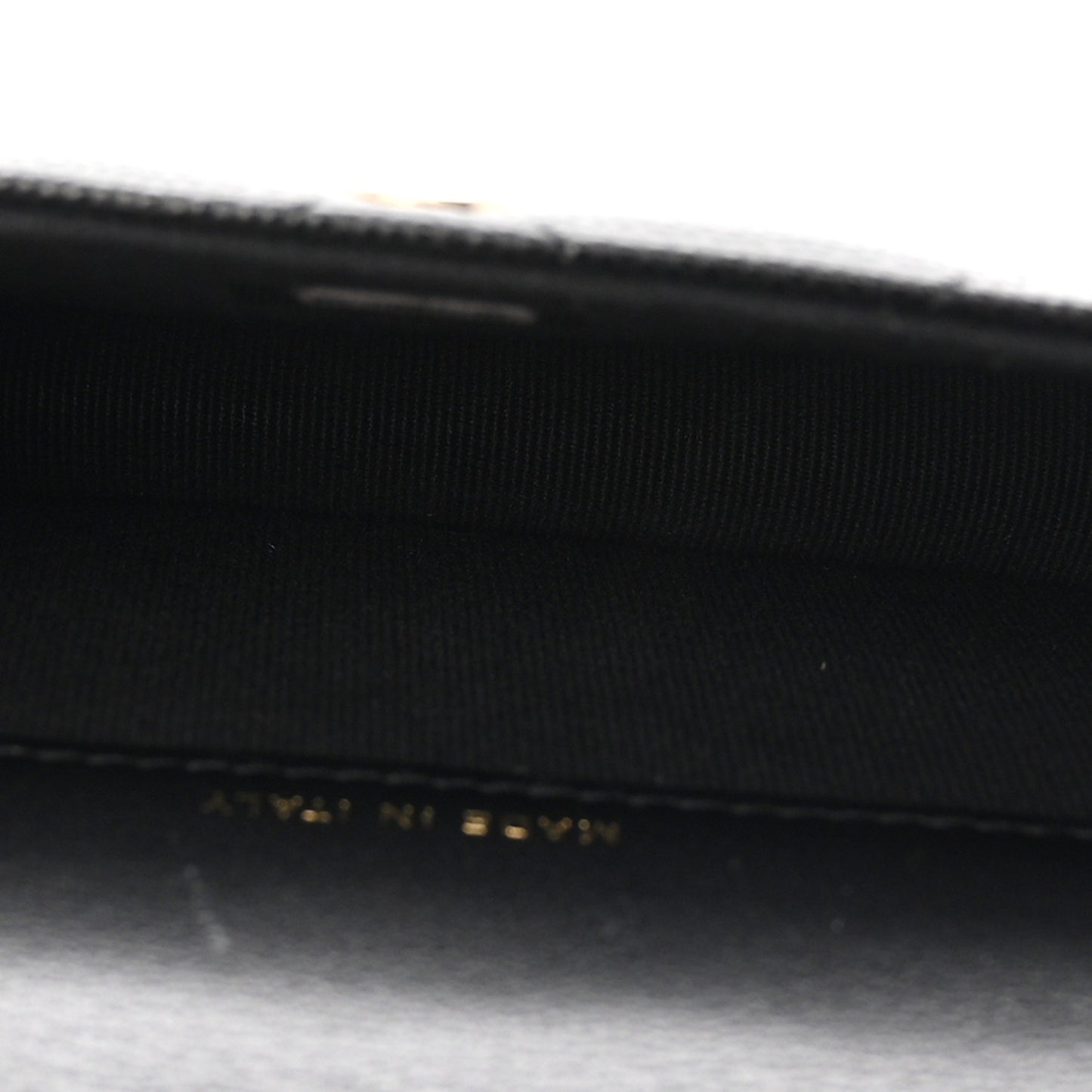 Caviar Quilted Belt Bag With Charms On Chain Black