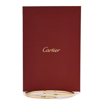 Cartier 18K Yellow Gold Small Juste Un Clou Bracelet 19 4 of 4