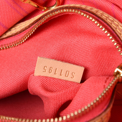 Louis Vuitton Damier Azur Delightful MM Pink 7 of 12