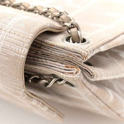 Chanel Nylon Travel Accordion Flap Beige 12 of 13