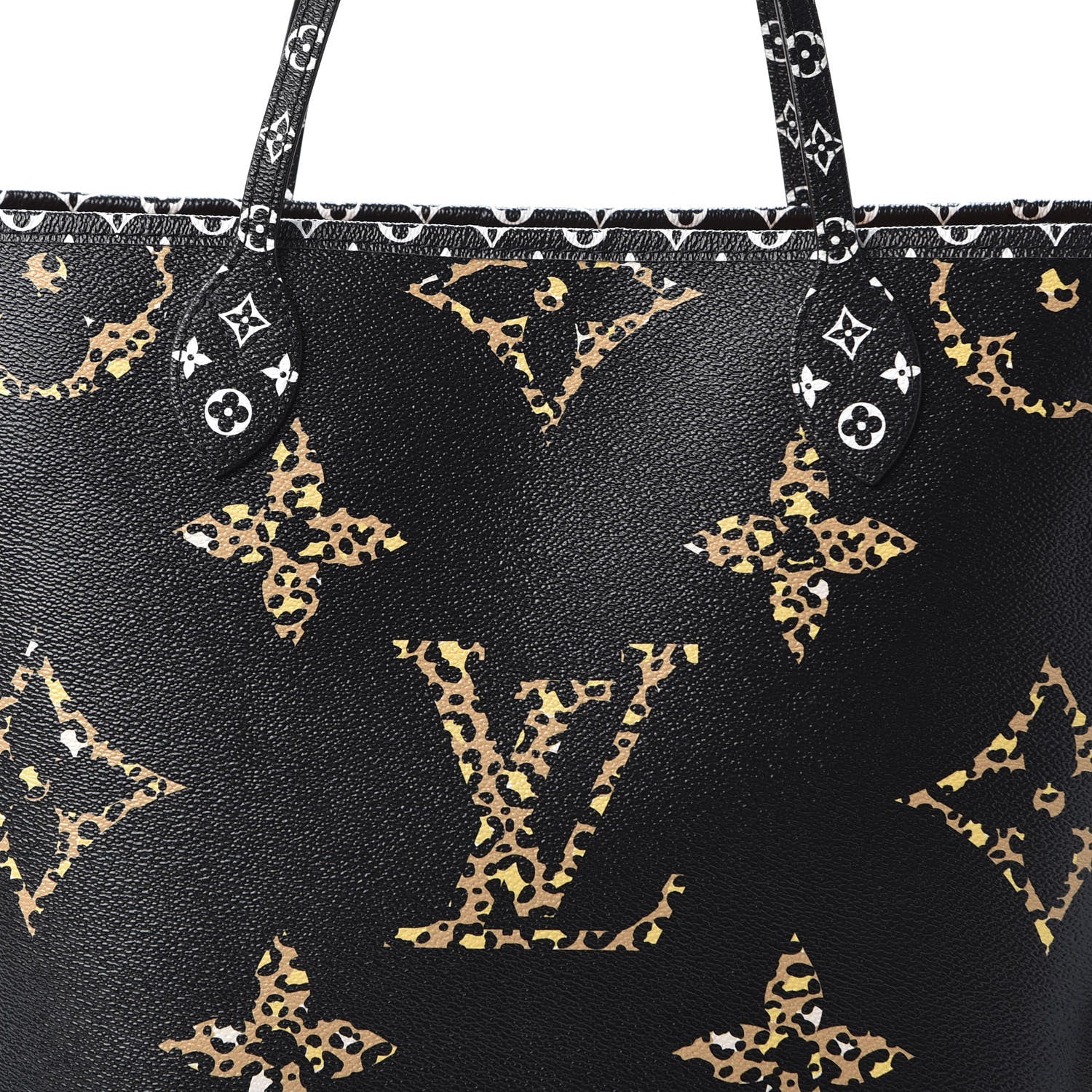 Louis Vuitton Monogram Giant Jungle Neverfull MM Black 9 of 9