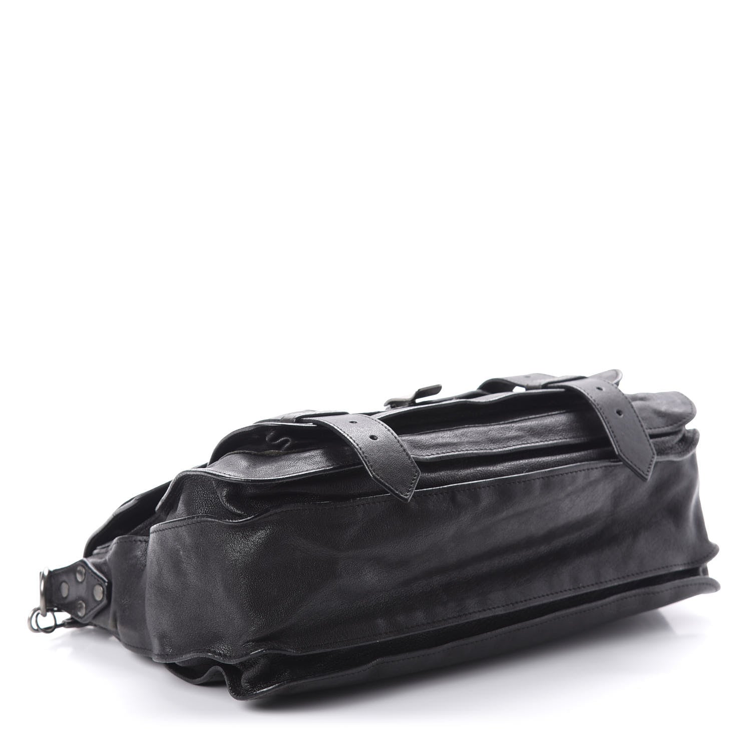 Proenza Schouler Lambskin Medium PS1 Satchel Black 4 of 9