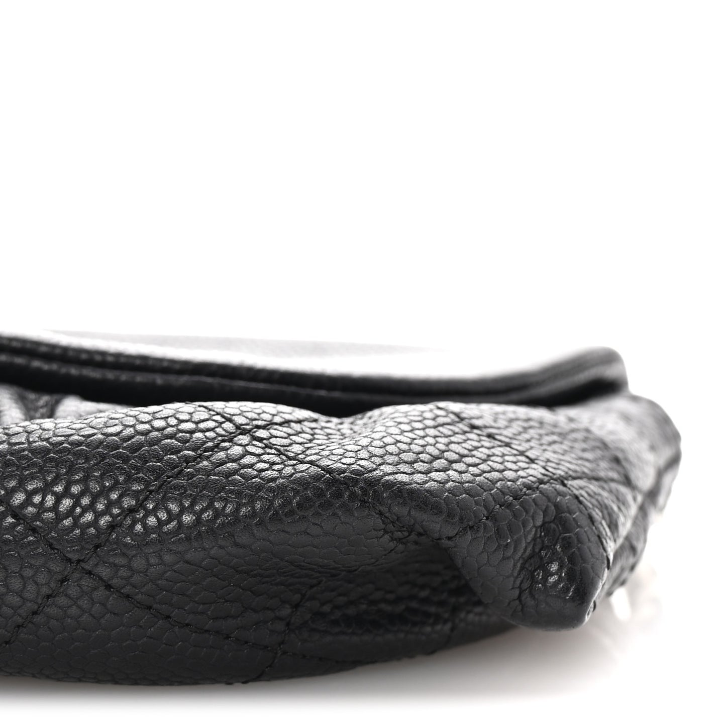 Caviar Half Moon Wallet On Chain WOC Black