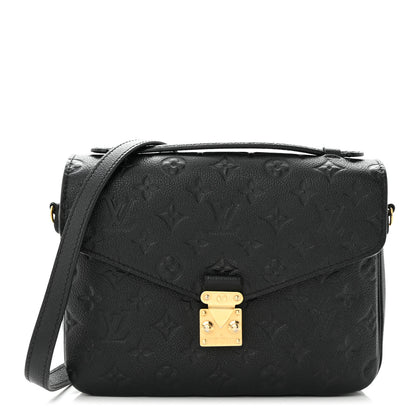 Louis Vuitton Empreinte Pochette Metis Black 1 of 9